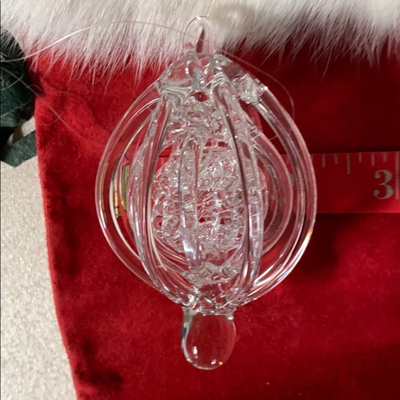 Vintage Intricate Hand Blown Crystal Ornament - Picture 2 of 7